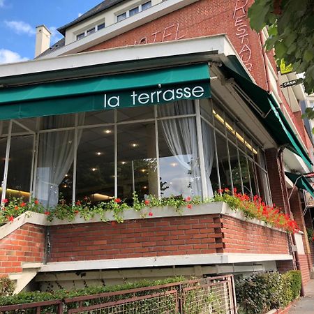 Logis Terrasse Hotel ลีซีเยอ ภายนอก รูปภาพ